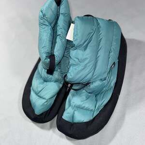 Mountain Hardwear Down Camp Slippers Teal Unisex Size S